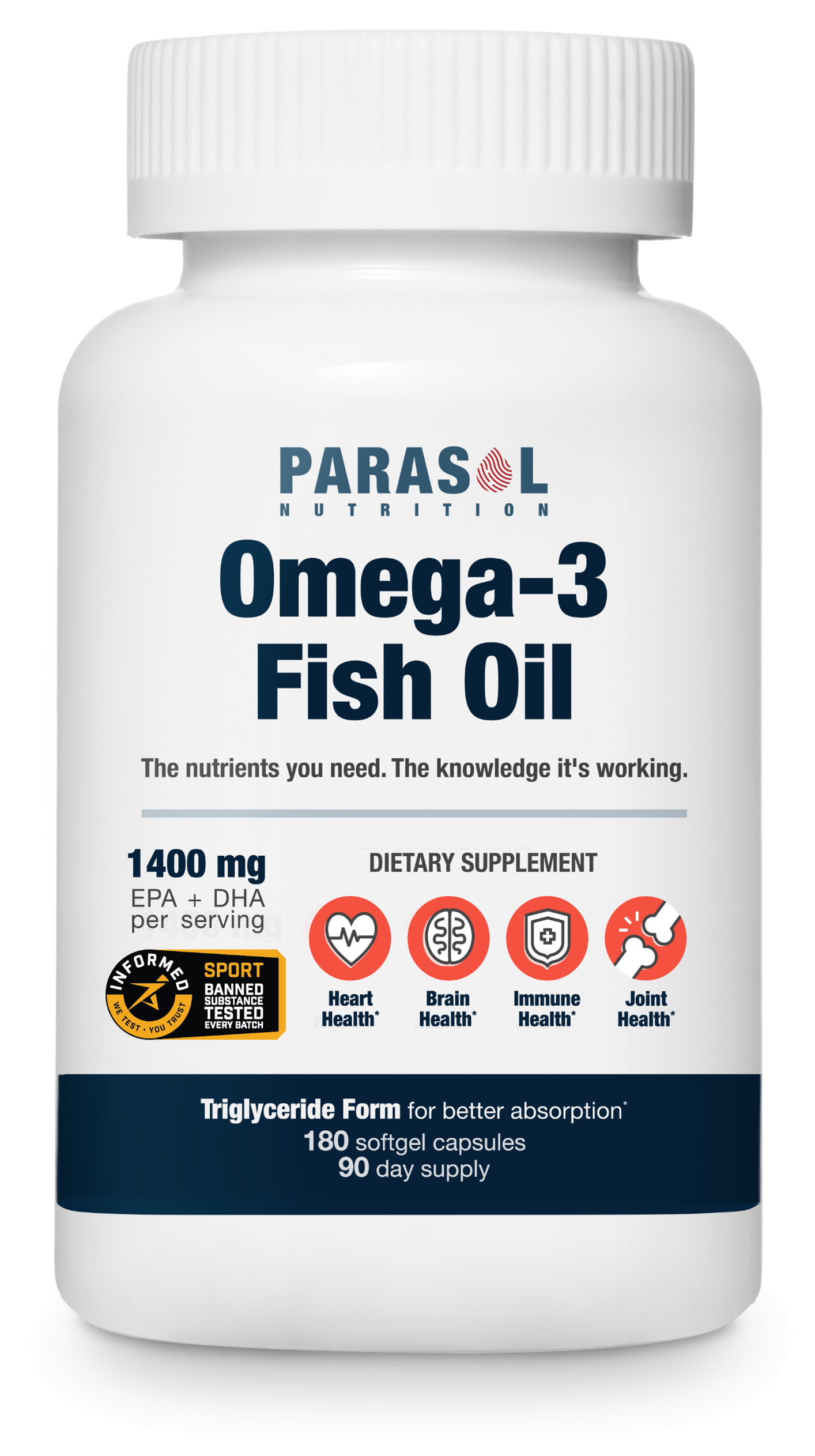 Parasol Omega-3 Fish Oil